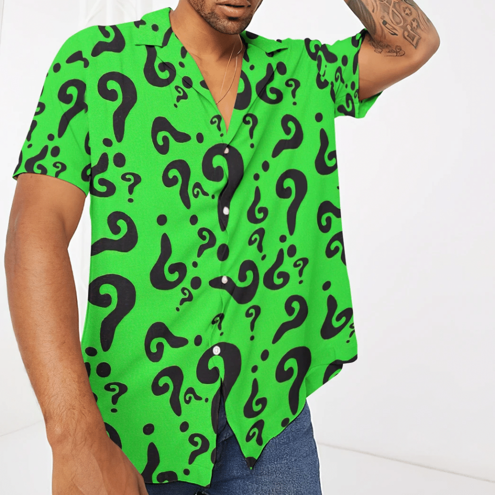 Dc The Riddler Custom Hawaii Shirt