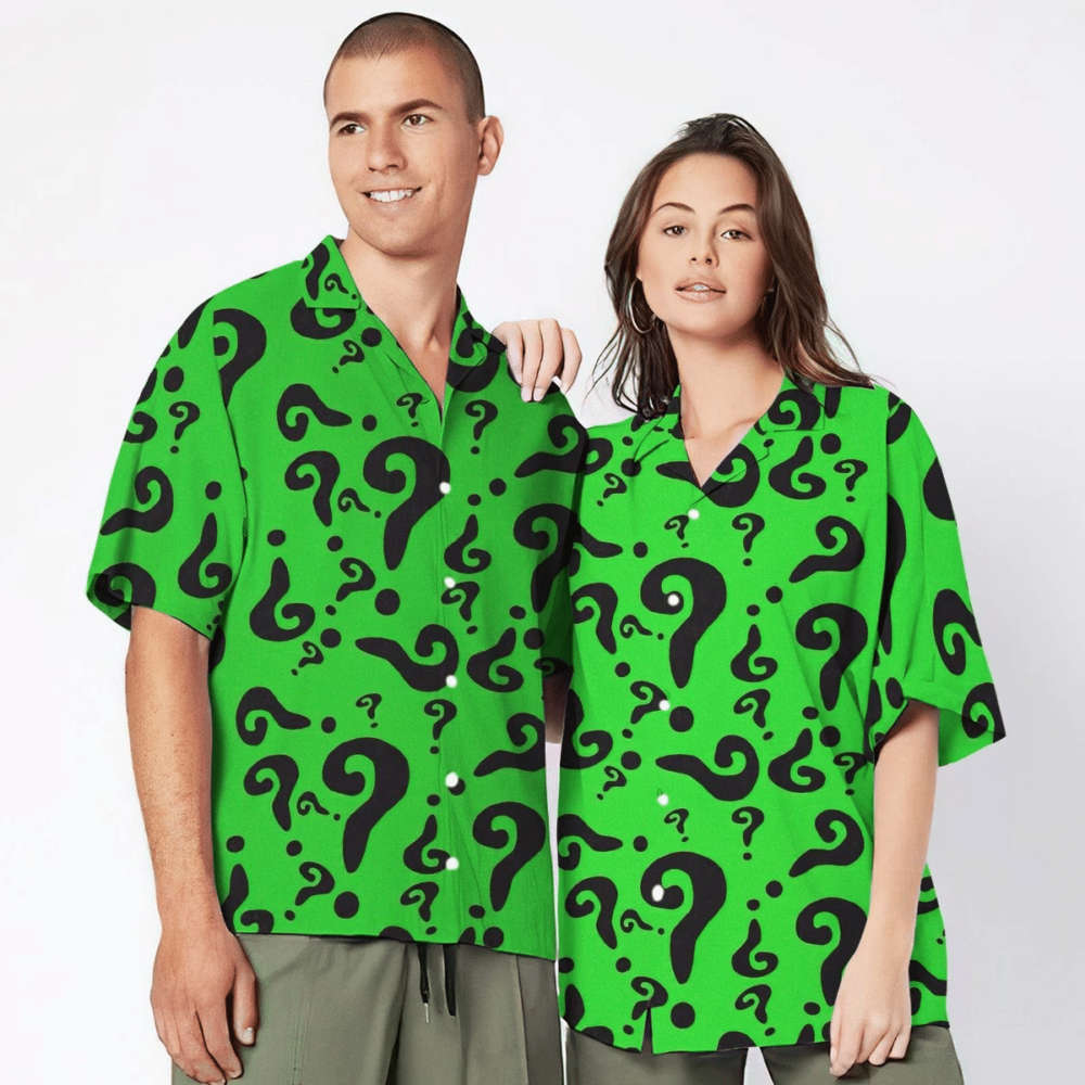 Dc The Riddler Custom Hawaii Shirt