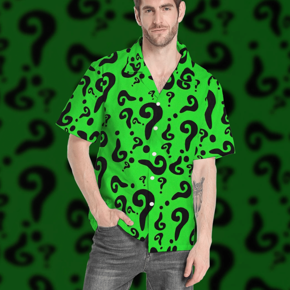 Dc The Riddler Custom Hawaii Shirt