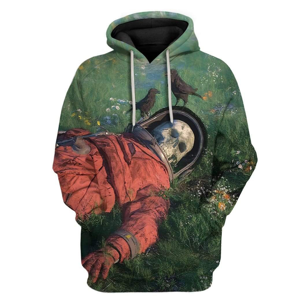 Dead Skull Astronaut Custom T-Shirts Hoodies Apparel