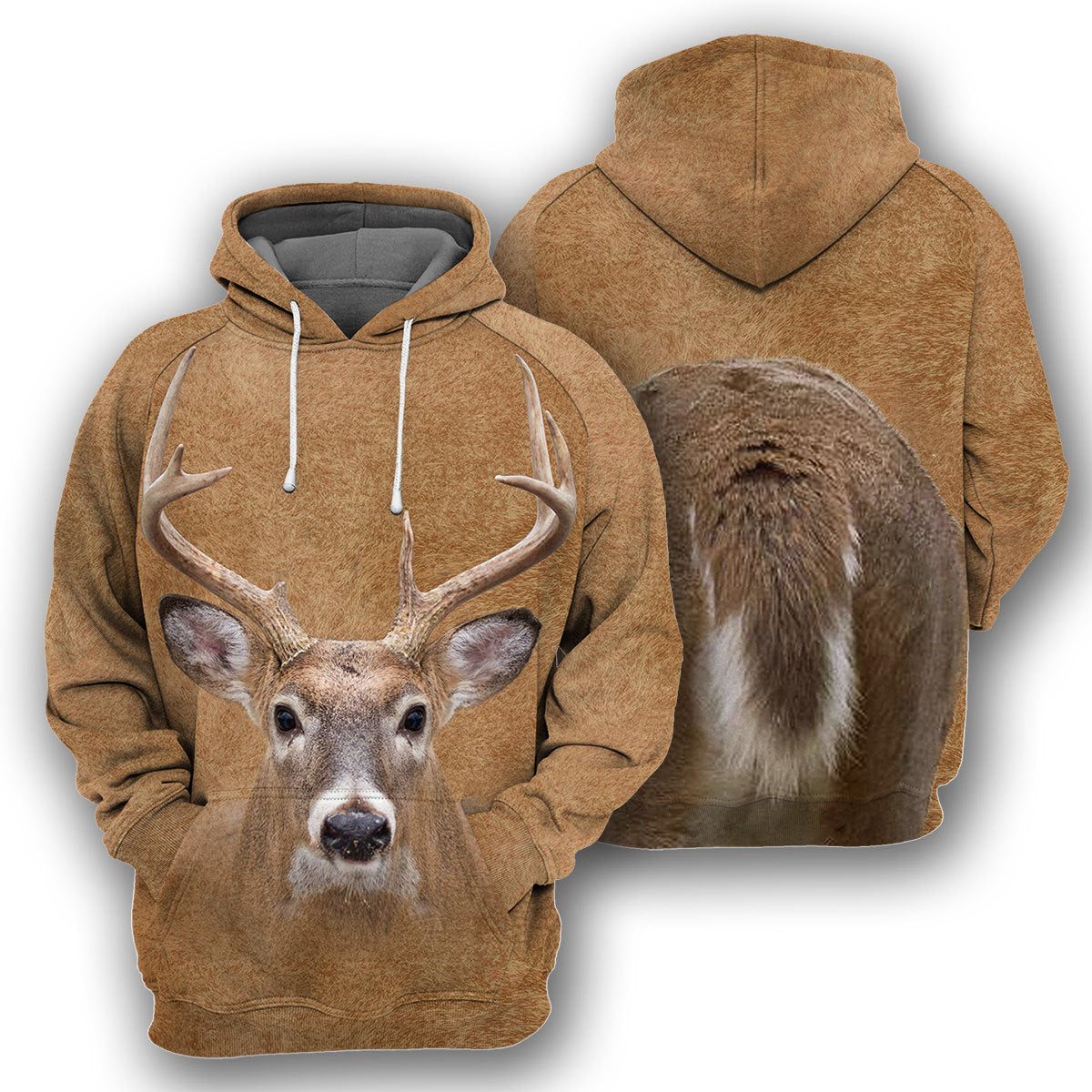 Deer Unique All Over Print T-Shirt Hoodie Gift Ideas