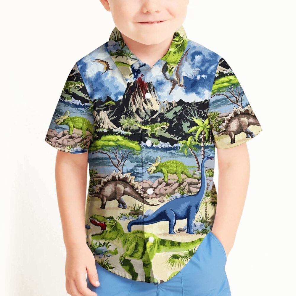 Dinosaur Hawaii Shirt