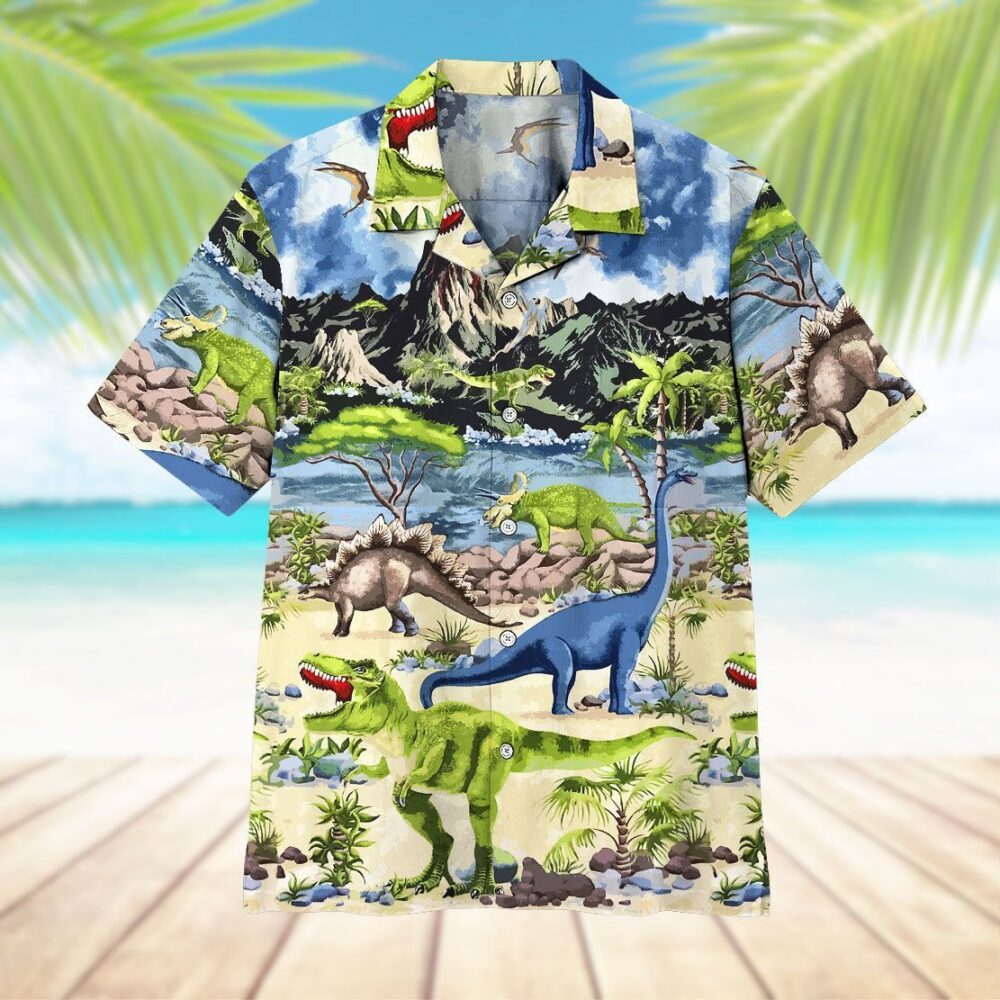 Dinosaur Hawaii Shirt