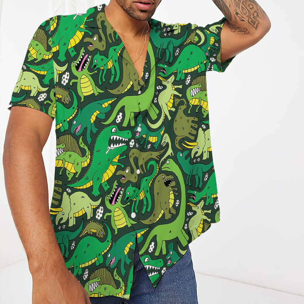 Dinosaur Hawaii Shirt