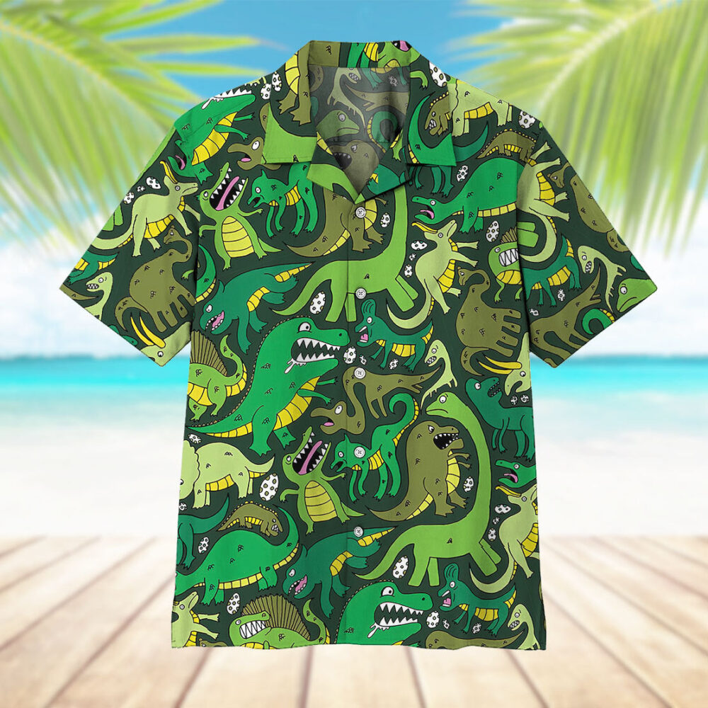 Dinosaur Hawaii Shirt