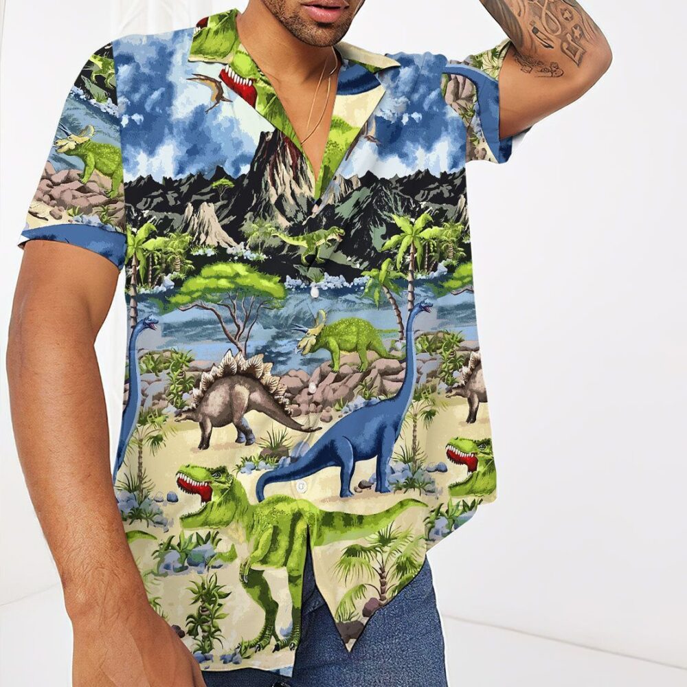 Dinosaur Hawaii Shirt