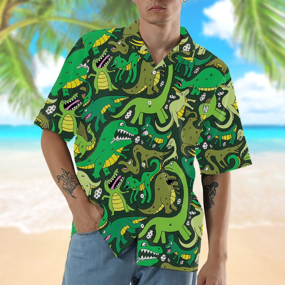 Dinosaur Hawaii Shirt