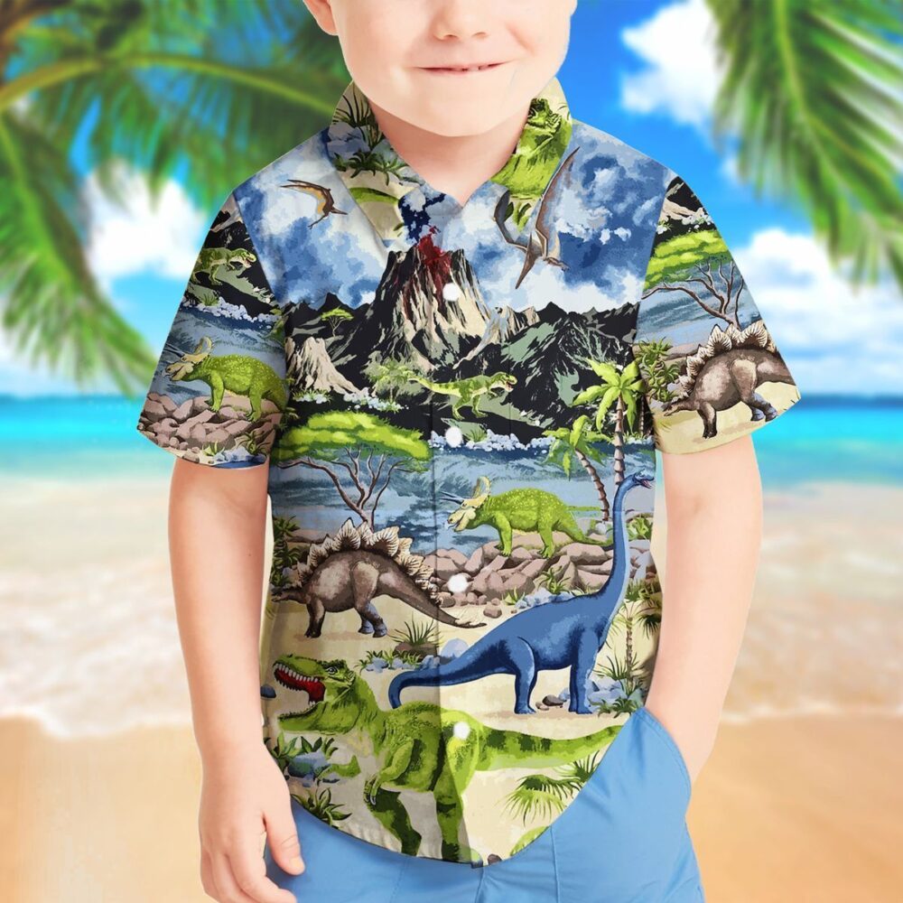 Dinosaur Hawaii Shirt