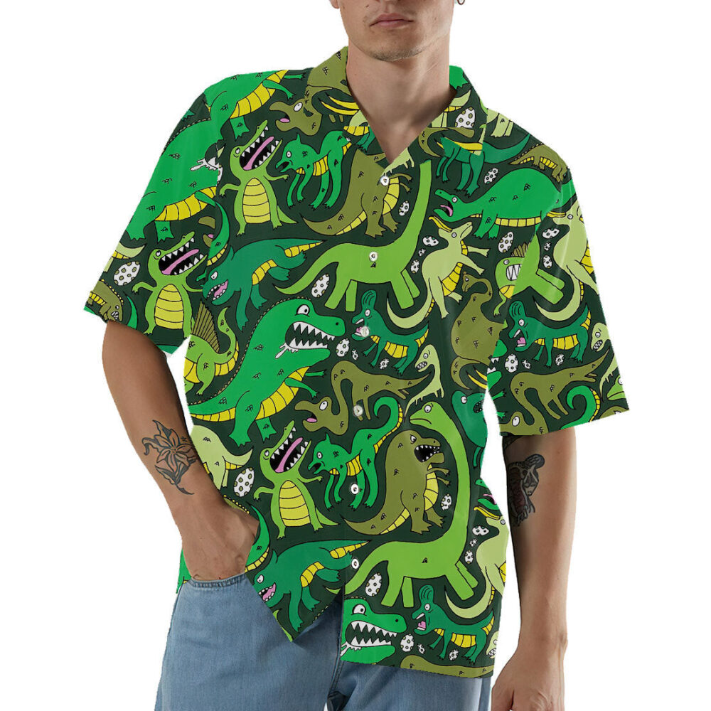 Dinosaur Hawaii Shirt