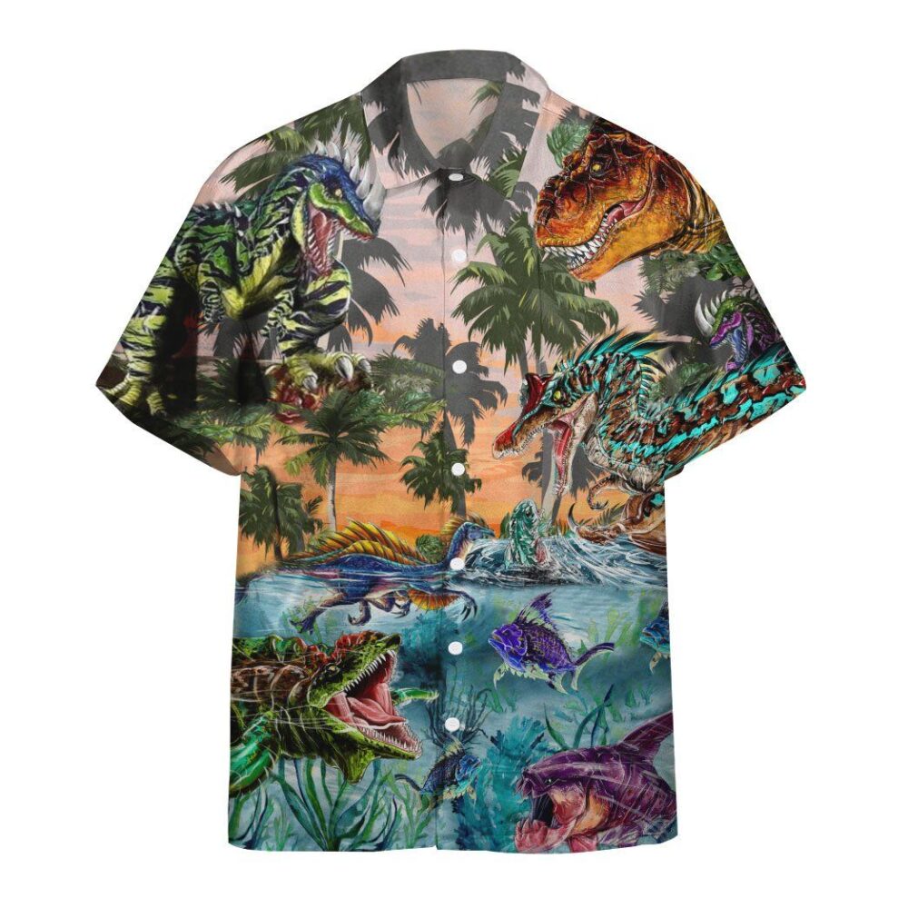 Dinosaur Jura World Custom Short Sleeve Shirt