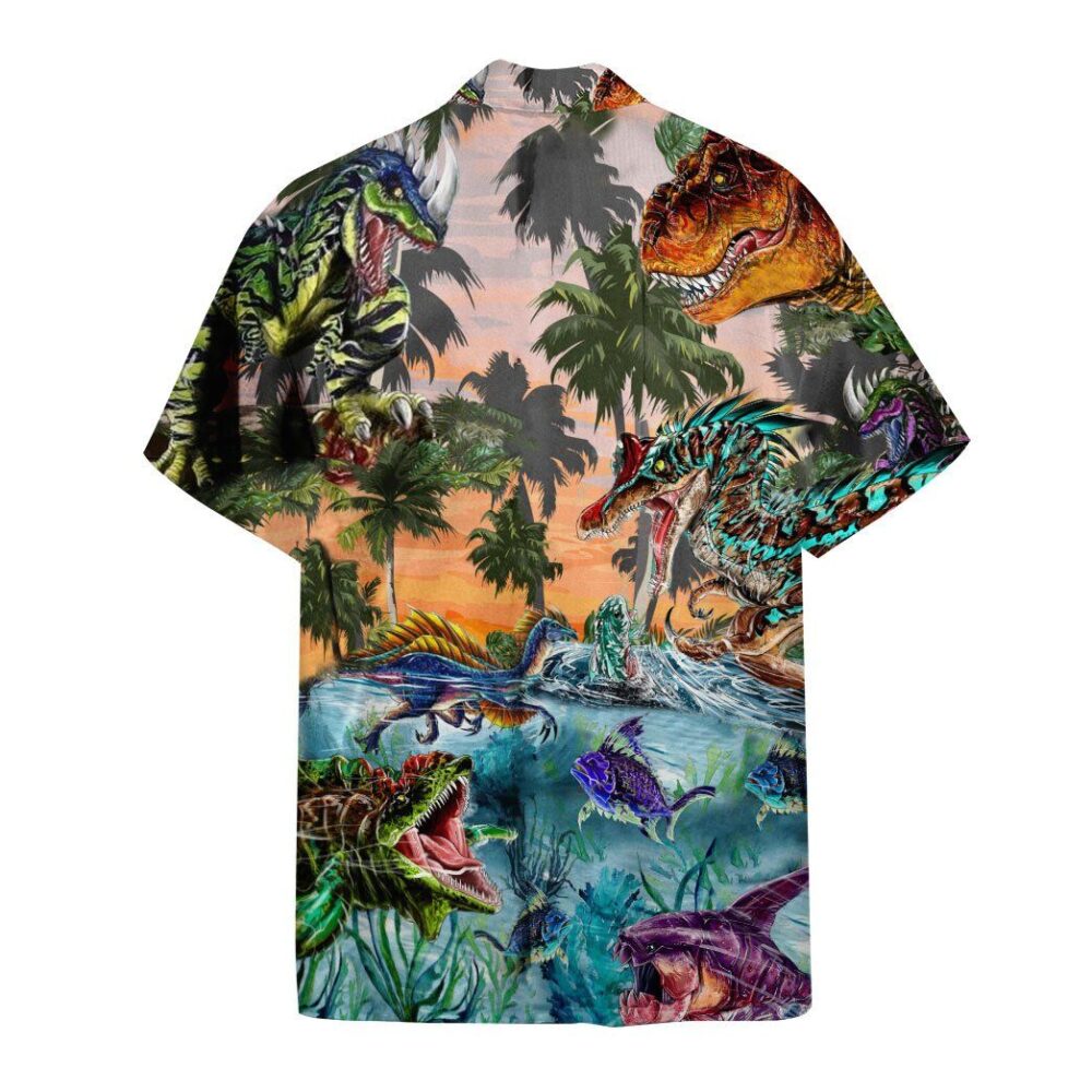 Dinosaur Jura World Custom Short Sleeve Shirt