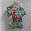 Dinosaur Population Hawaii Shirt Gdkjr