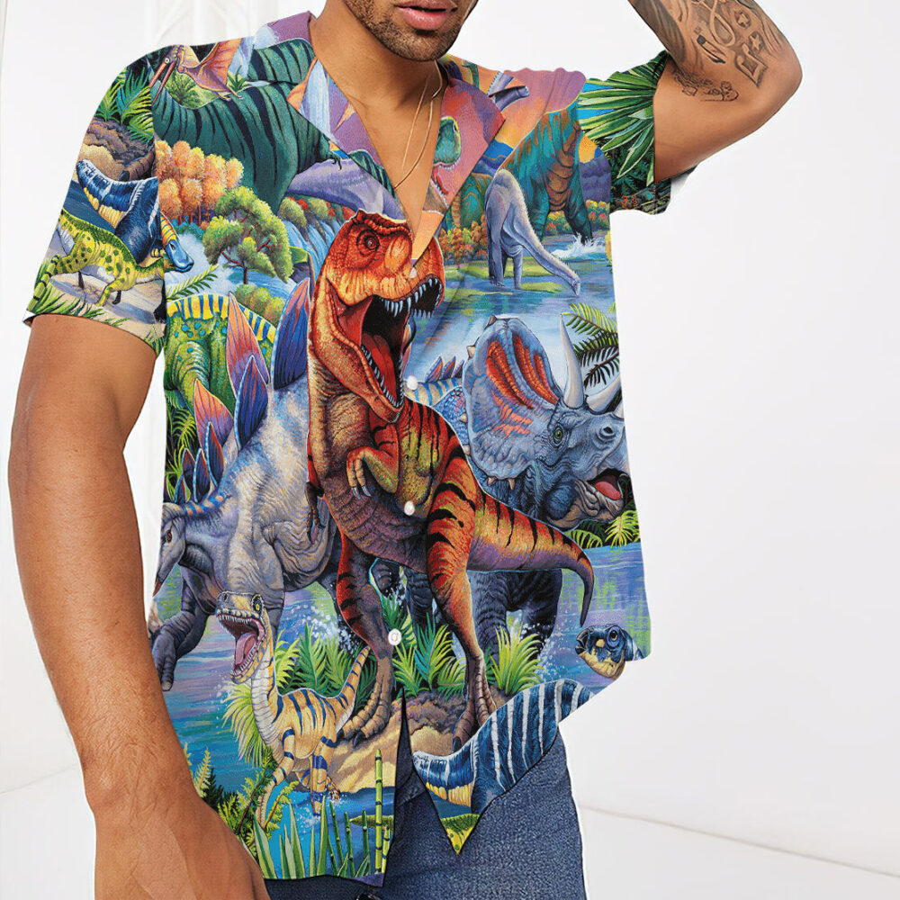 Dinosaur Population Hawaii Shirt