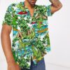 Dinosaur Surfing Hawaii Shirt Vqyvm