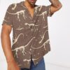 Dinosaurs Fossil Hawaii Shirt 6Ew0B