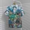 Dinotopia Hawaiian Custom Short Sleeve Shirts Nqrcj