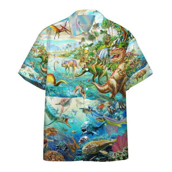 Discover the Dinosaurs World Custom Short Sleeve Shirt