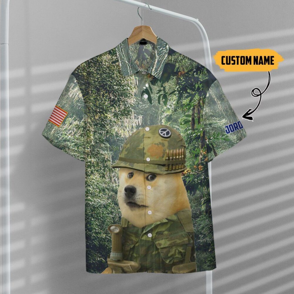 Do You See Us Vietnam War Marine Doge In The Jungle All Over Print T-Shirt Hoodie Fan Gifts Idea