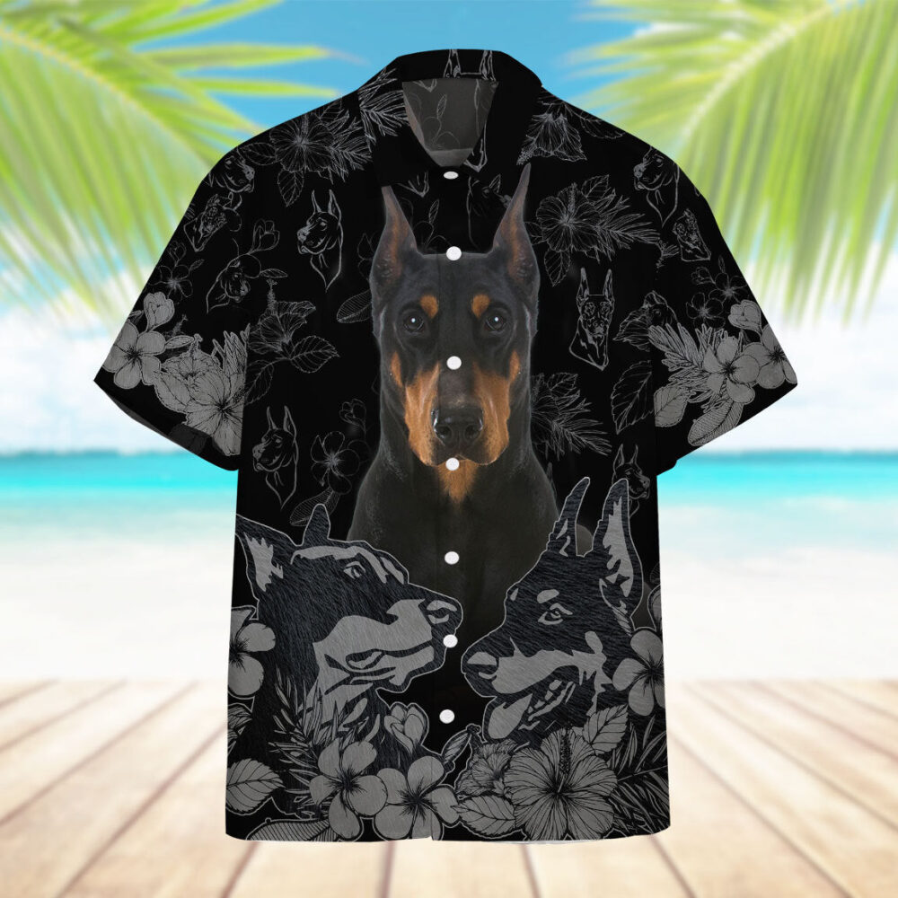 Doberman Pinscher Hawaii Shirt