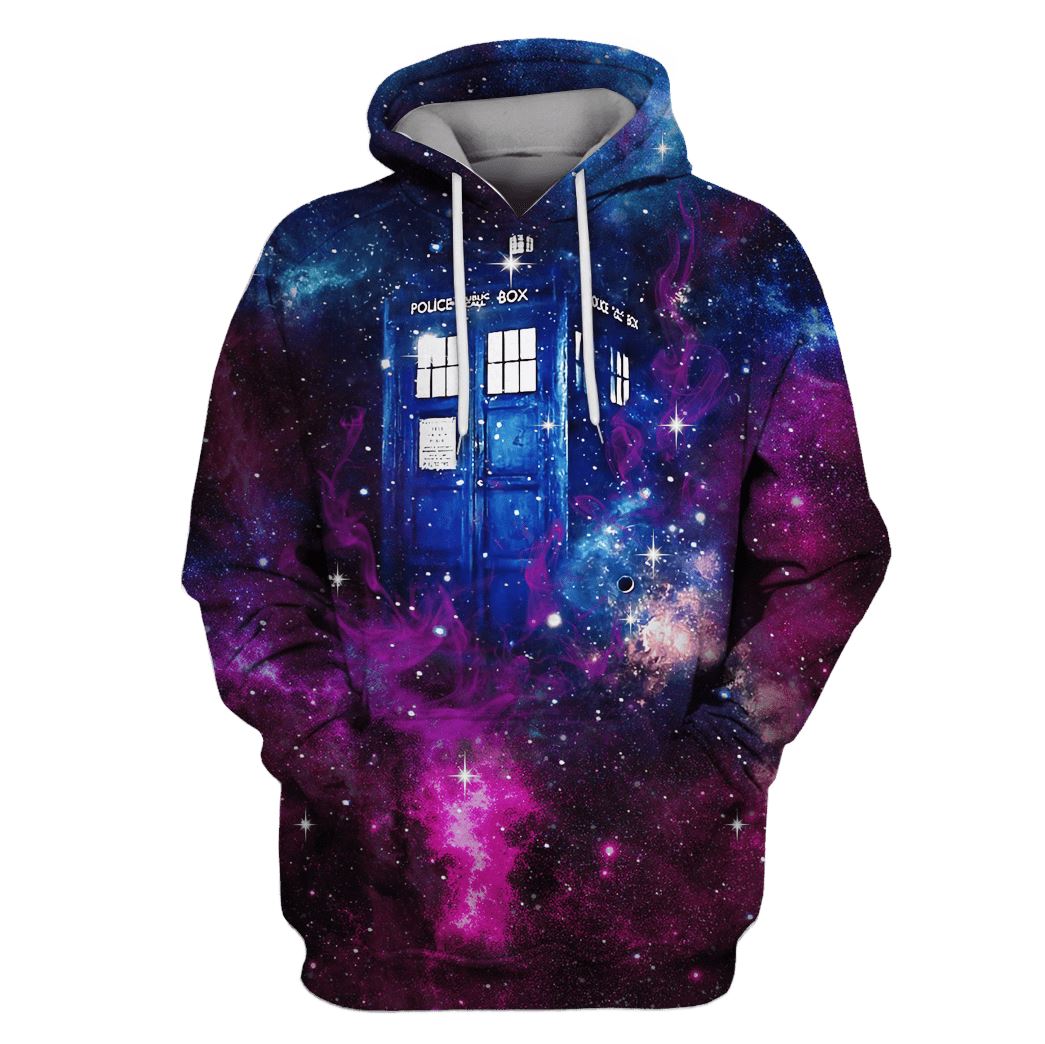 Doctor Who Police Box Custom T-Shirt Hoodie Apparel