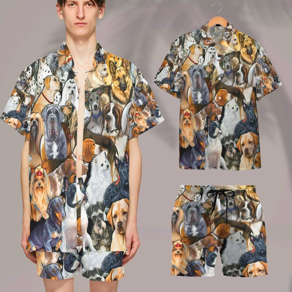 Dog World Custom Short Sleeve Shirt