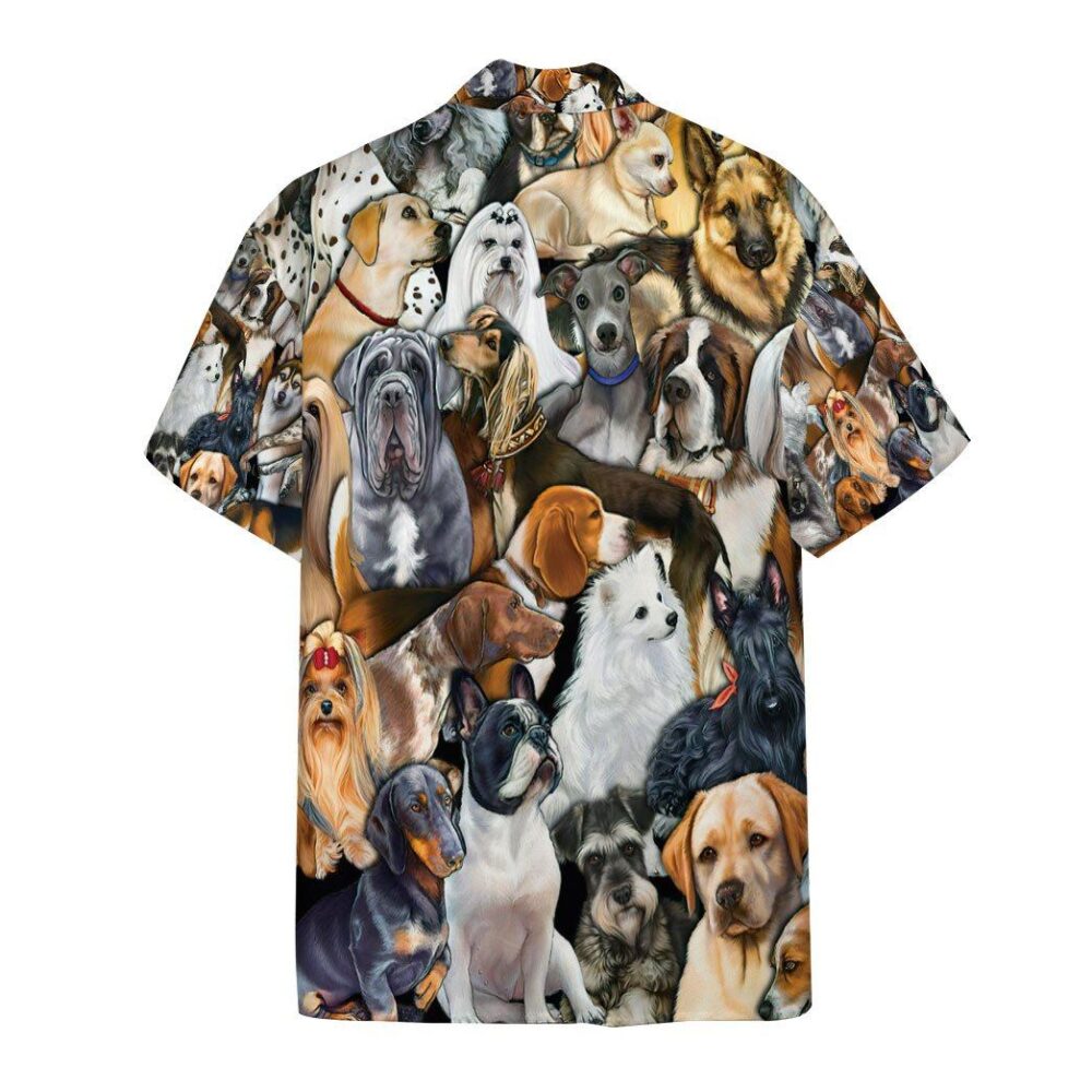 Dog World Custom Short Sleeve Shirt