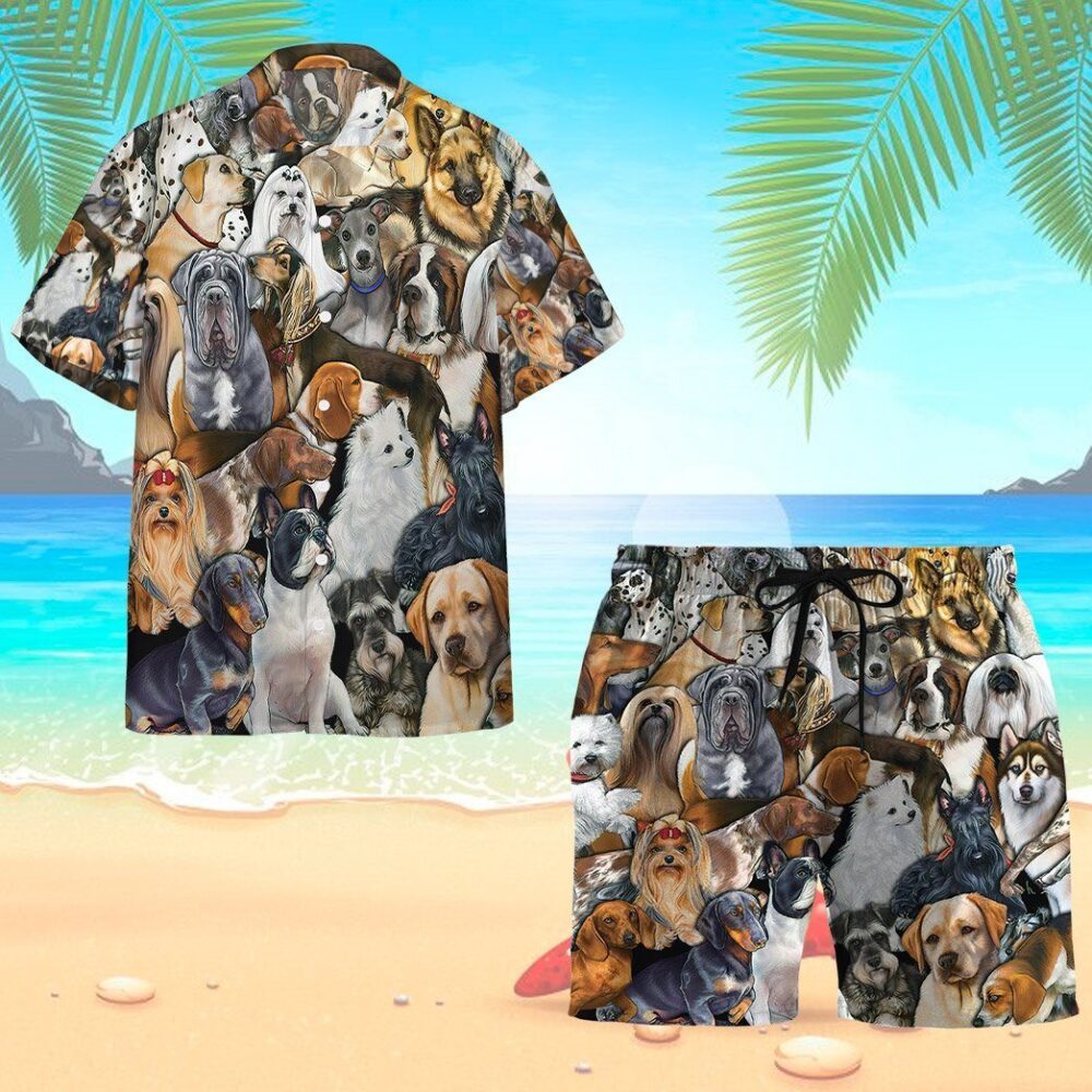 Dog World Custom Short Sleeve Shirt