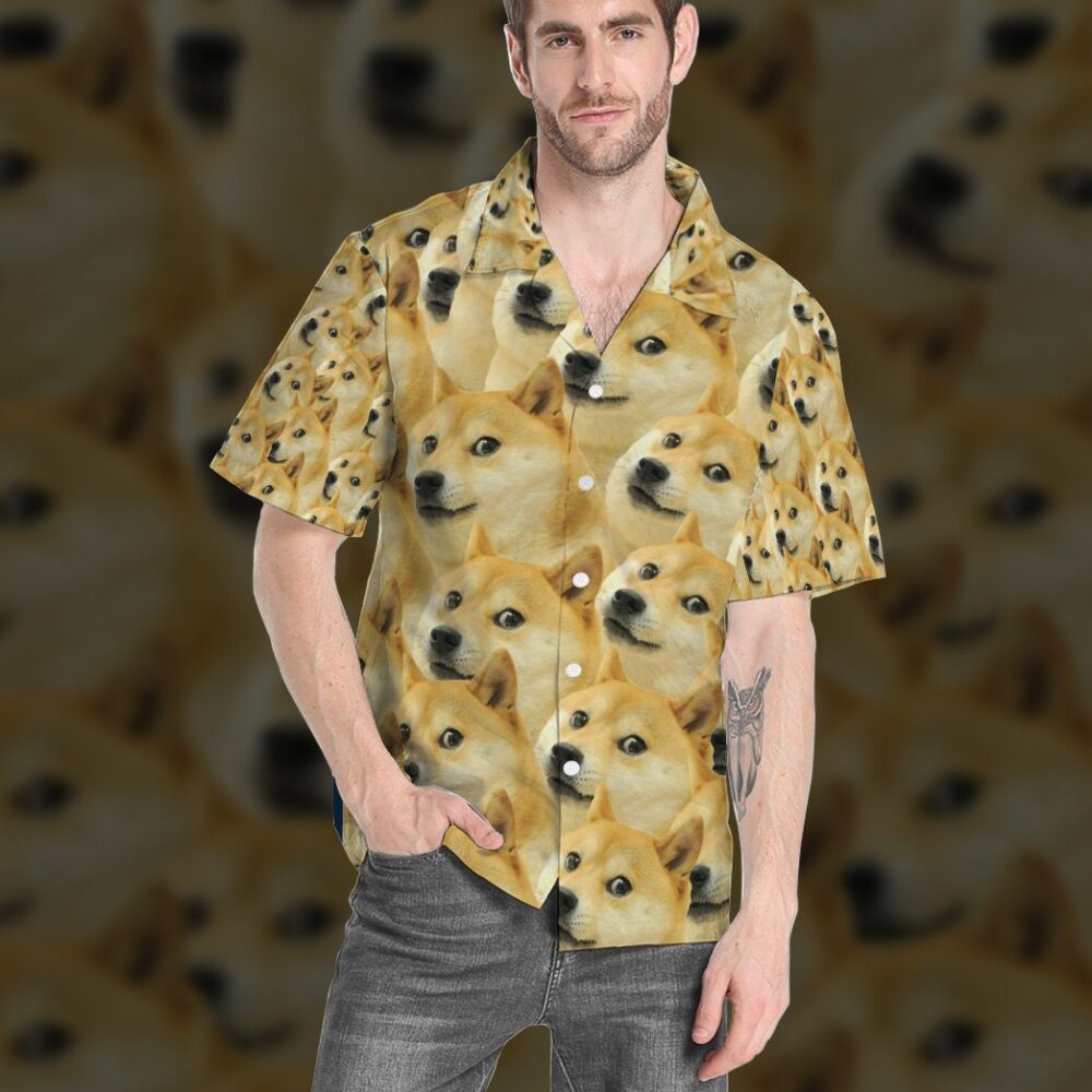 Doge Meme Custom Hawaii Shirt