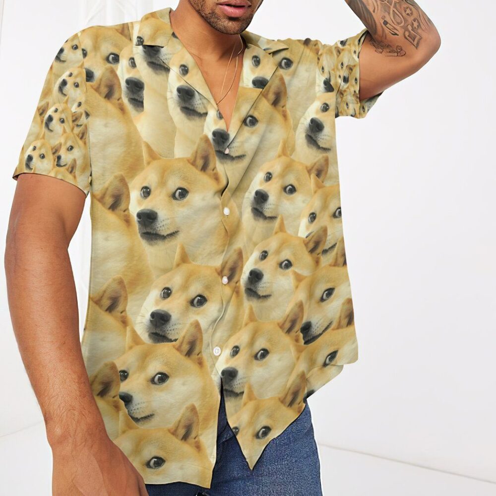 Doge Meme Custom Hawaii Shirt