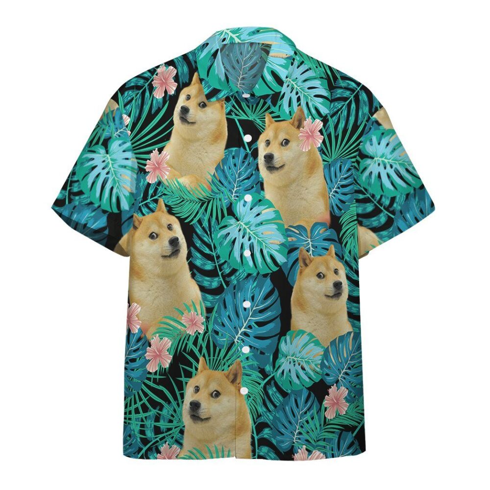 Doge Meme Hawaiian Custom Short Sleeve Shirt