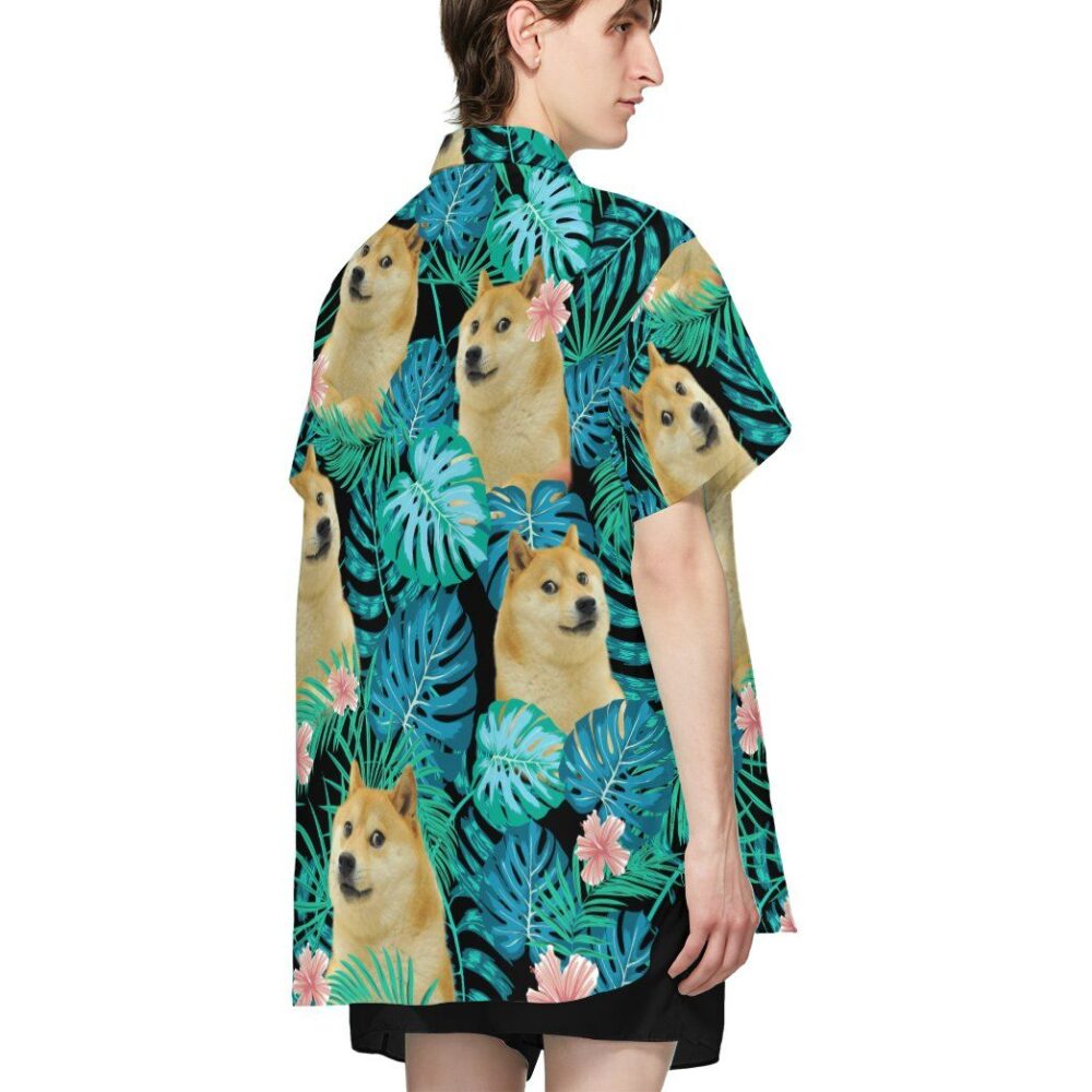 Doge Meme Hawaiian Custom Short Sleeve Shirt