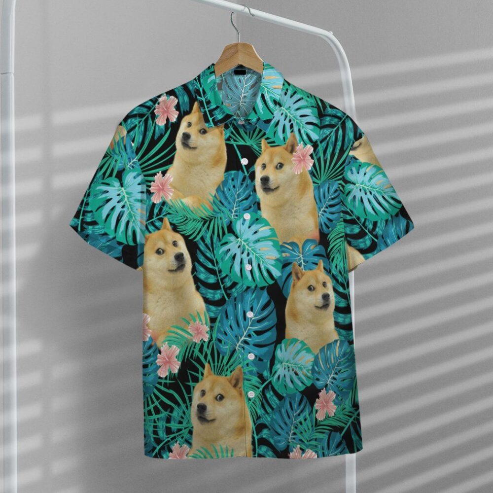 Doge Meme Hawaiian Custom Short Sleeve Shirt