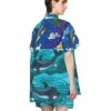 Dolphin Stained Glass Style Custom Short Sleeve Shirt Dl8Pu