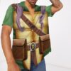 Donatello Tmnt Don Donnie Cosplay Custom Short Sleeve Shirt Bamib