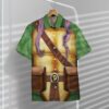 Donatello Tmnt Don Donnie Cosplay Custom Short Sleeve Shirt Qspkd