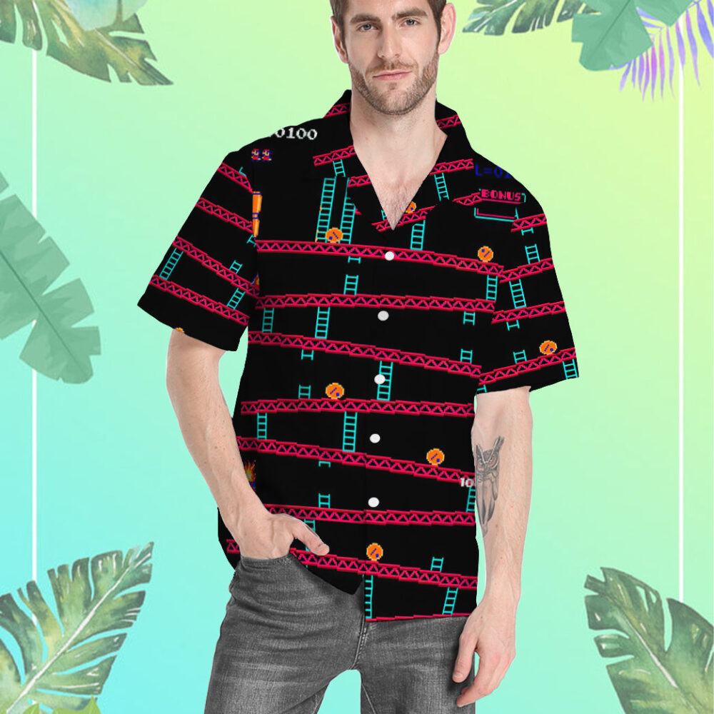 Donkey Kong Gameplay Hawaii Shirt