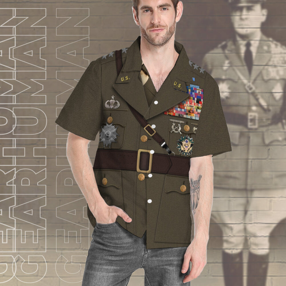 Douglas Macarthur Custom Short Sleeve Shirt