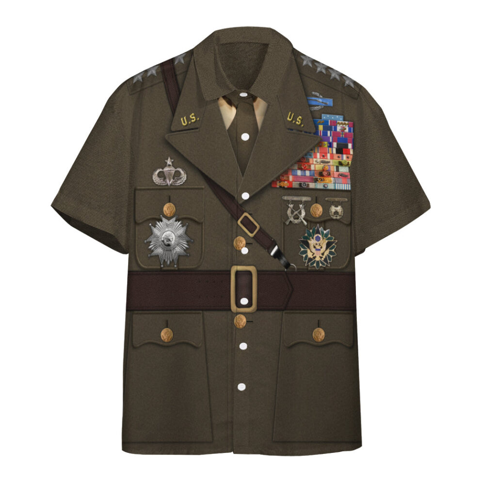 Douglas Macarthur Custom Short Sleeve Shirt