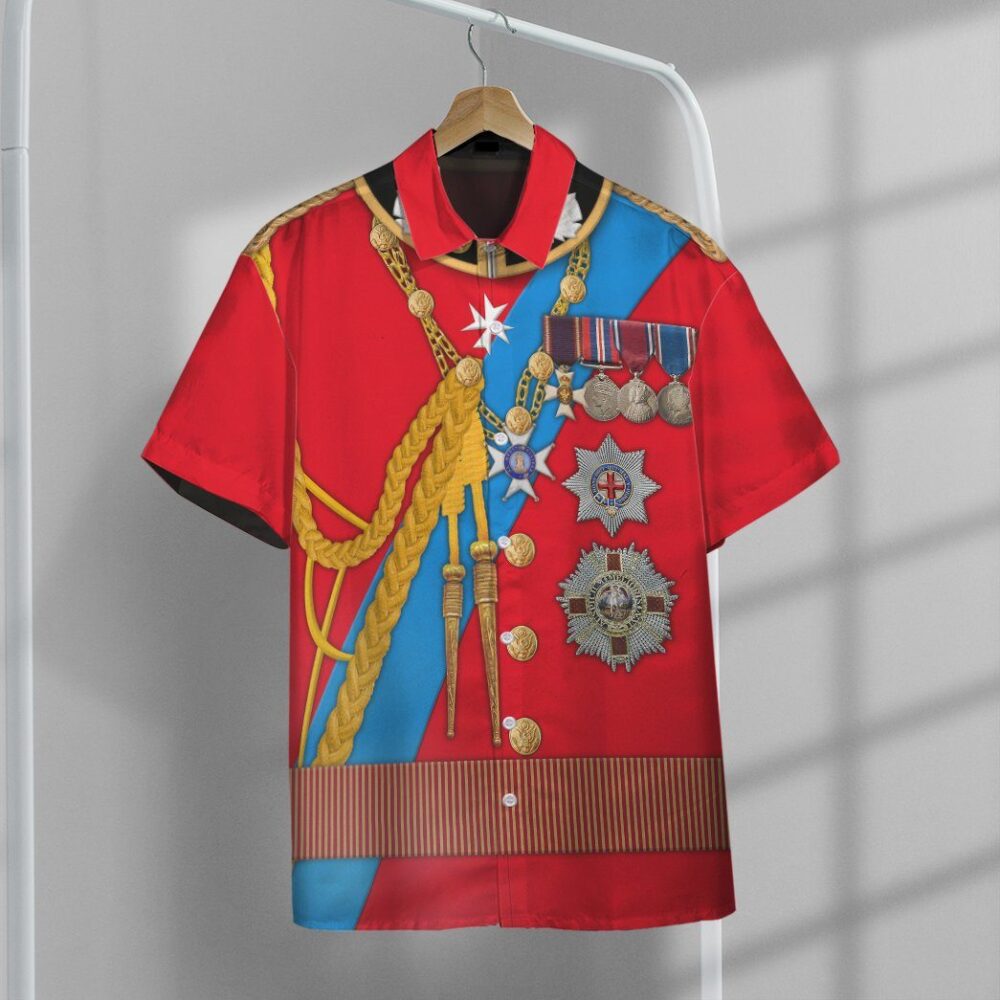 Edward Duke Of Kent Custom Short Sleeve Shirt