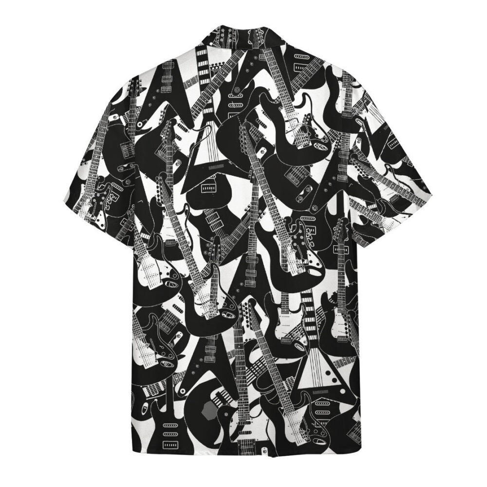 Electric Guitar Hawaii Shirt