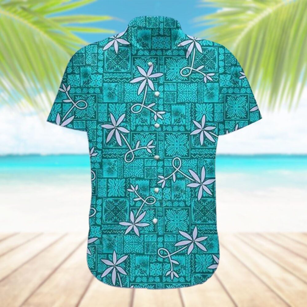 Elv Prl Blue Hawaii Shirt