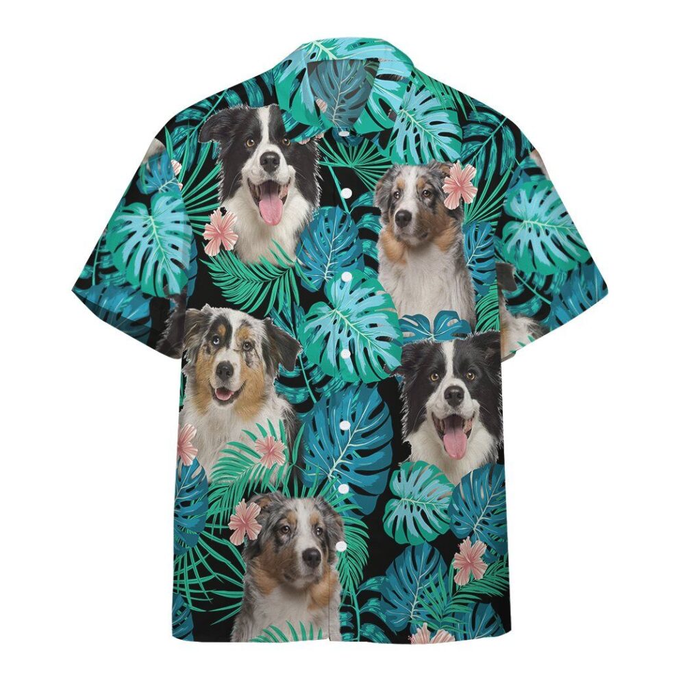 English Shepherd Dog Summer Custom Short Sleeve Shirt