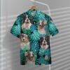 English Shepherd Dog Summer Custom Short Sleeve Shirt Wvbmf