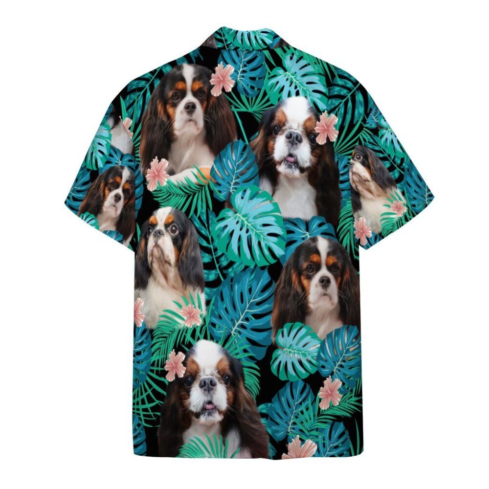 English Toy Spaniel Dog Summer Custom Short Sleeve Shirt