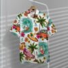 Enjoy Surfing With Corgi Dog Custom Short Sleeve Shirt Yxunv