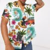 Enjoy Surfing With Poodle Dog Custom Short Sleeve Shirt 69Laj