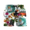 Enjoy Surfing With Poodle Dog Custom Short Sleeve Shirt Nb5Ql