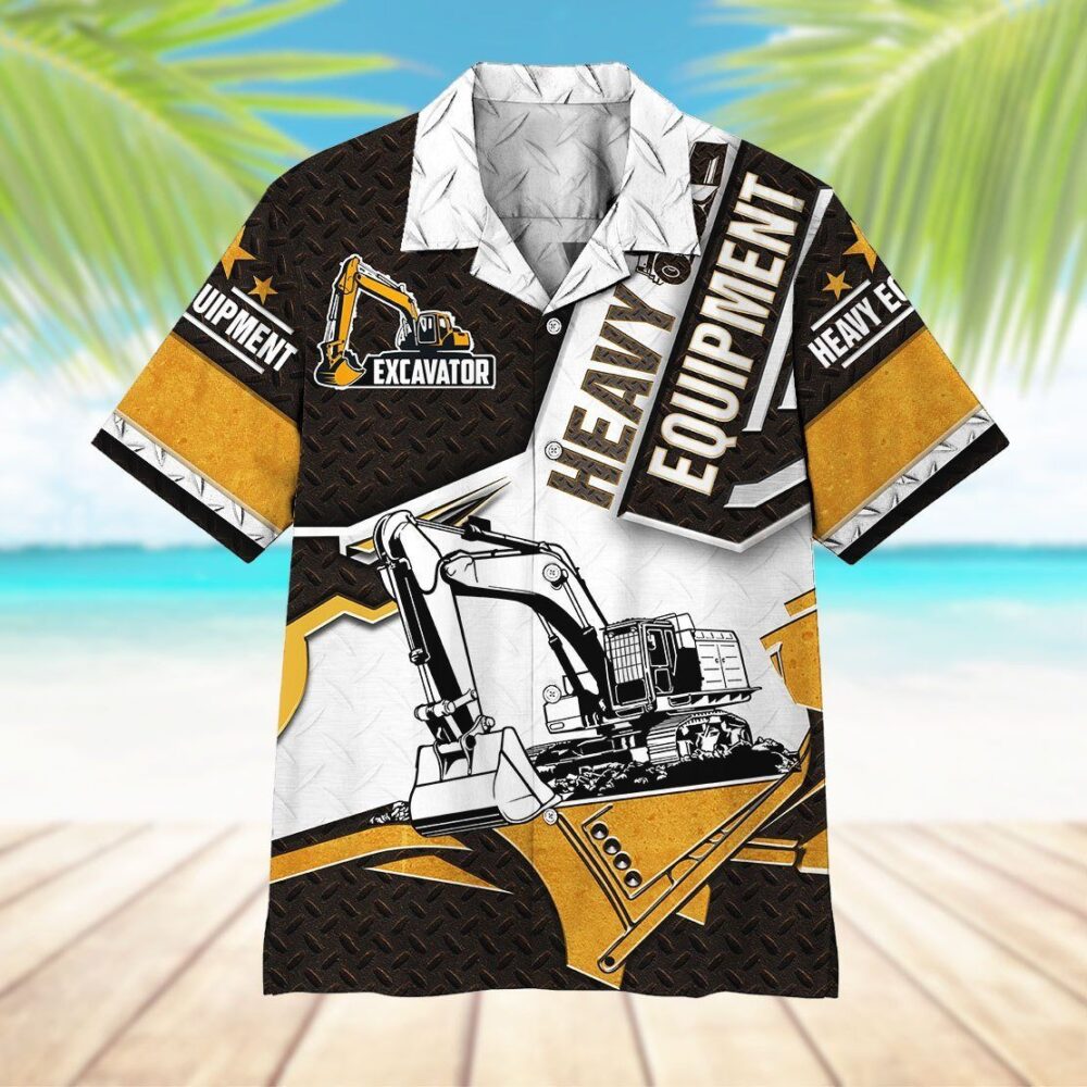 Excavator Hawaii Shirt