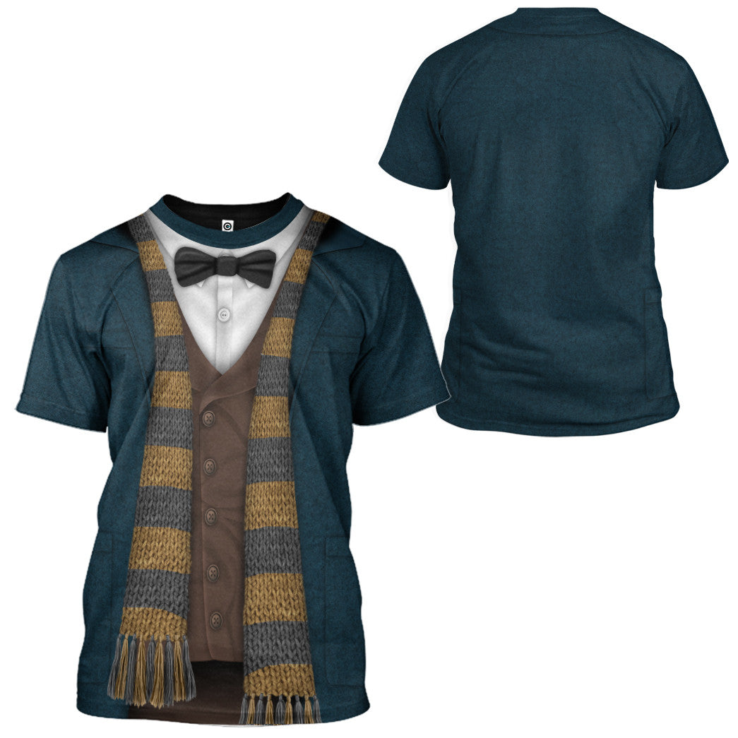 Fantastic Beast Newt Cosplay All Over Print T-Shirt Hoodie Apparel