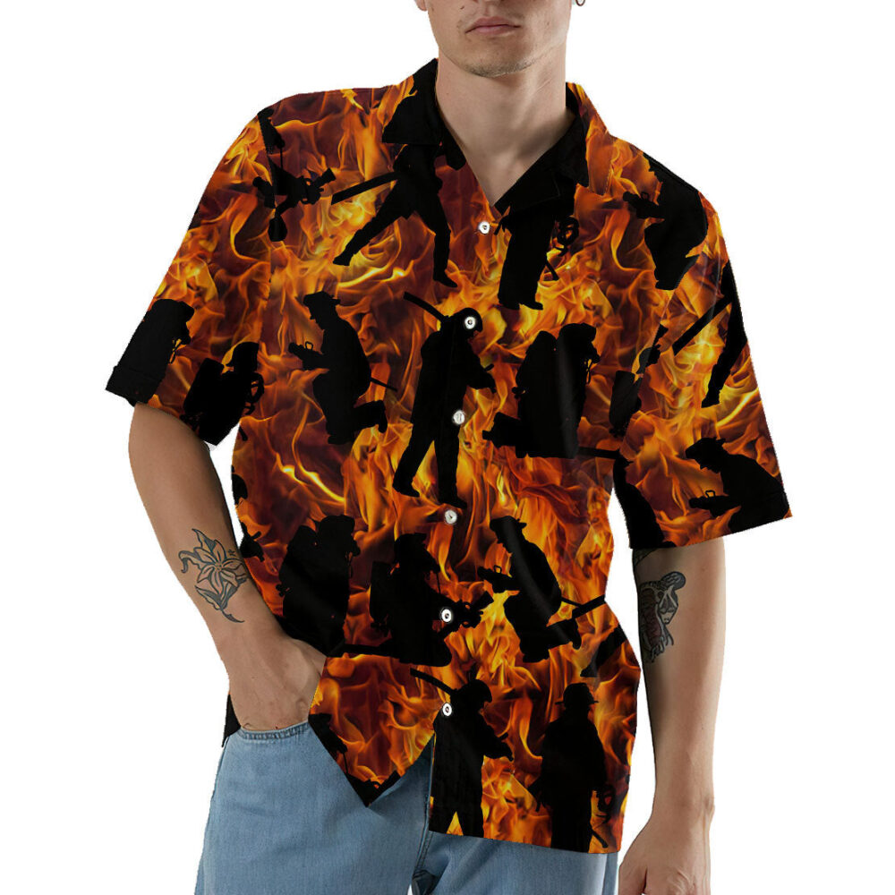 Fire Fighter Hawaii Shirt